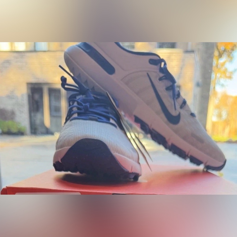 Nike Free Golf NN Men’s Golf Shoes-White/Blue-Various Sizes NIB⛳️ - Picture 8 of 8